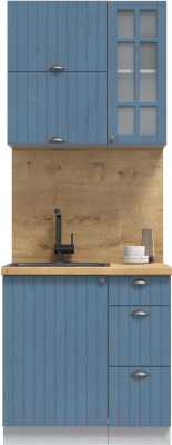 Готовая кухня Интерлиния Берес 0.8Б - фото