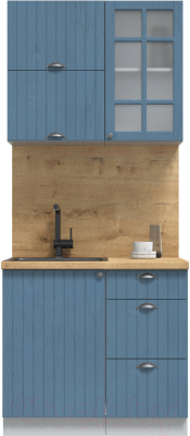 Готовая кухня Интерлиния Берес 0.9Б - фото