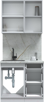 Готовая кухня Интерлиния Берес 0.9Б