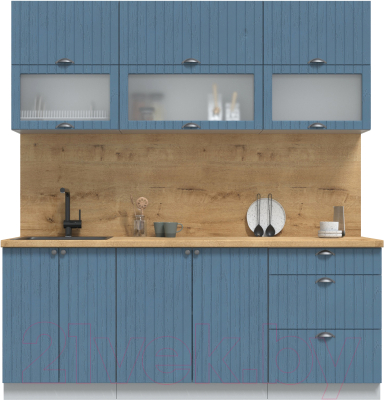 Готовая кухня Интерлиния Берес 2.0Б - фото