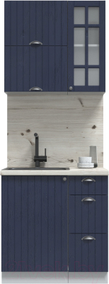 Готовая кухня Интерлиния Берес 0.8Б - фото