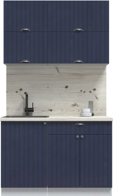 Готовая кухня Интерлиния Берес 1.2Б - фото