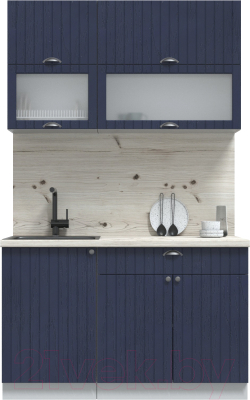 Готовая кухня Интерлиния Берес 1.3Б - фото