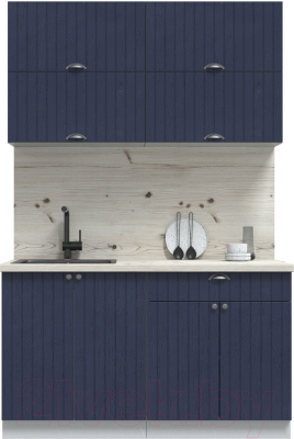 Готовая кухня Интерлиния Берес 1.4Б - фото