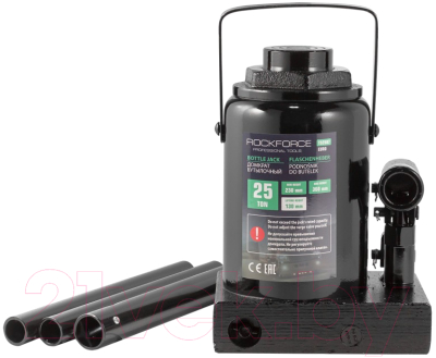 Бутылочный домкрат RockForce RF-T92507(BR) - фото