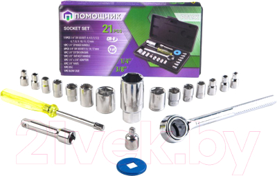 Универсальный набор инструментов Помощник P019K - фото