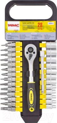 Набор головок, бит WMC Tools WMC-2028-5 - фото