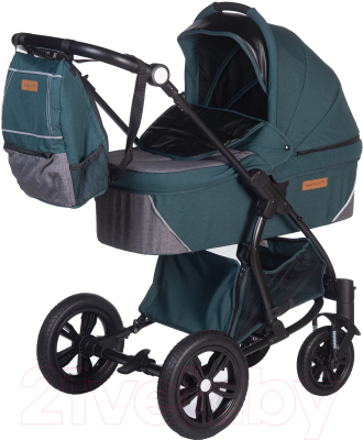 Детская универсальная коляска Babyhit Tribute 2 / BS302 (морской) - фото