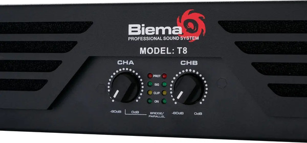 Усилитель для профессиональной акустики Biema T8