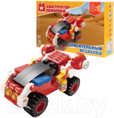 Конструктор Wise Block Спасательный вездеход 8 в 1 / 40424 - фото