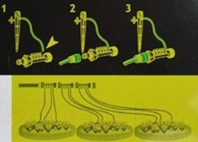 Система капельного полива Green Apple GWDK6-070 / Б0007551
