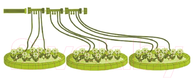 Система капельного полива Green Apple GWDK6-070 / Б0007551