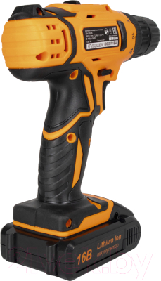 Аккумуляторная дрель-шуруповерт Вихрь ДА-16Л-2К (72/14/32)