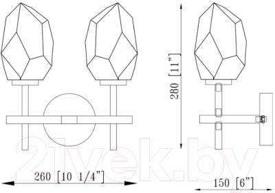 Бра Moderli Catris / V10314-2W