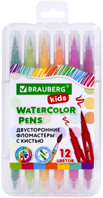 Фломастеры Brauberg Kids / 152184 - фото