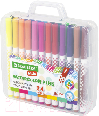 Фломастеры Brauberg Kids / 152186 - фото