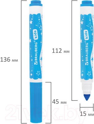 Фломастеры Brauberg Kids / 152187