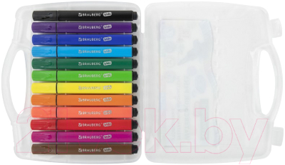 Фломастеры Brauberg Kids. Ультрасмываемые / 152191