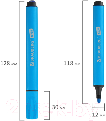 Фломастеры Brauberg Kids. Ультрасмываемые / 152191