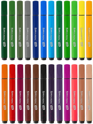 Фломастеры Brauberg Kids. Ультрасмываемые / 152192