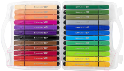 Фломастеры Brauberg Kids. Ультрасмываемые / 152192