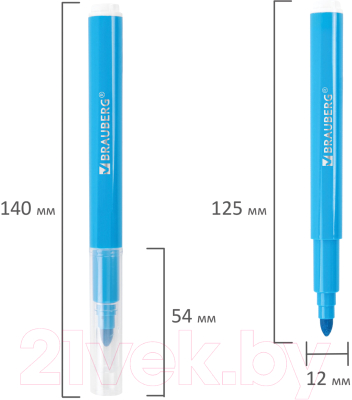 Фломастеры Brauberg Premium / 152196