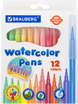 Фломастеры Brauberg Premium / 152197 - фото