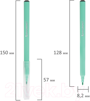 Фломастеры Brauberg Premium / 152198