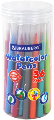Фломастеры Brauberg Premium / 152200 - фото