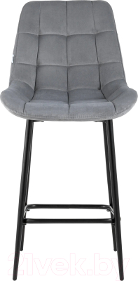 Стул барный Stool Group Флекс полубарный / AV 405-V12-08 (PP) (велюр велютто серый)