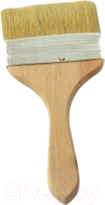 Кисть малярная ЭлКис Флейцевая КФ100 - фото