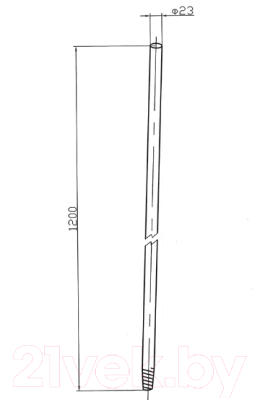Рукоятка для швабры Ямполь-Слуцк 3.447