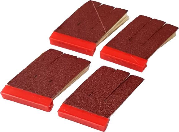 Шлифовальная щетка De-Tero P80 30x30/35x10мм 121R 400J / A00020046 - фото