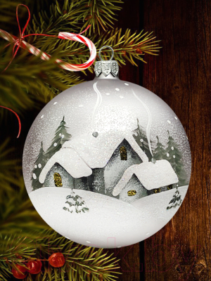 Шар новогодний Декарт 8Ш0062