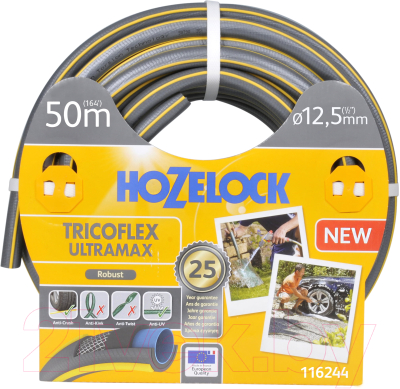 Шланг поливочный Hozelock Tricoflex Ultraмax 116244 / Б0046567 - фото