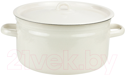 Кастрюля Лысьвенские эмали Жемчужная С-1617/Жм - фото