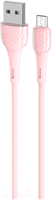 Кабель Hoco X49 Beloved AM-microBM - фото
