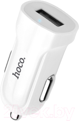 Зарядное устройство автомобильное Hoco Z2 + кабель AM-8pin Lightning / 6957531067771