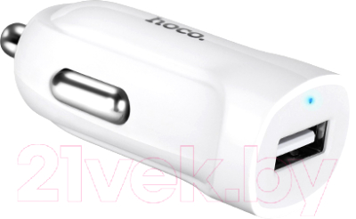 Зарядное устройство автомобильное Hoco Z2 + кабель AM-8pin Lightning / 6957531067771