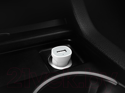 Зарядное устройство автомобильное Hoco Z2 + кабель AM-8pin Lightning / 6957531067771