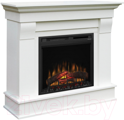 Каминокомплект Смолком Albion MB/JUP/SYM26 + XHD28L-INT (бьянко белый)