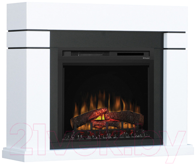 Каминокомплект Смолком Lindos MB/JUP/SYM26 + XHD28L-INT (бьянко белый)