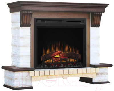 Каминокомплект Смолком Stone Montebello MB/JUP/SYM26 + XHD28L-INT (дуб антик)