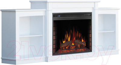 Каминокомплект Смолком Jazz2 V23 + Vision 23 EF LED FX (бьянко белый)
