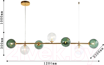 Люстра FAVOURITE 4035-7P