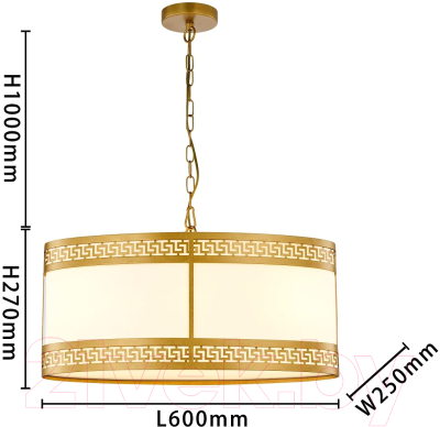 Потолочный светильник FAVOURITE 4011-3PC