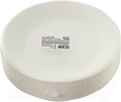 Набор одноразовых тарелок Laima 608084 - фото
