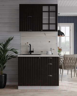 Готовая кухня Интерлиния Берес 0.9Б