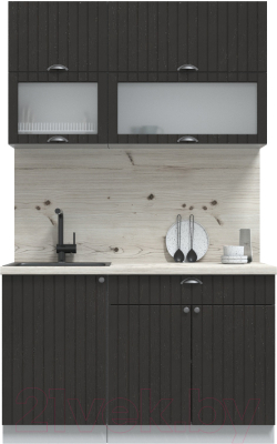 Готовая кухня Интерлиния Берес 1.3Б - фото