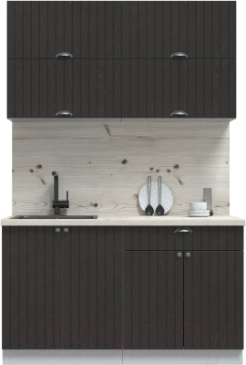 Готовая кухня Интерлиния Берес 1.4Б - фото